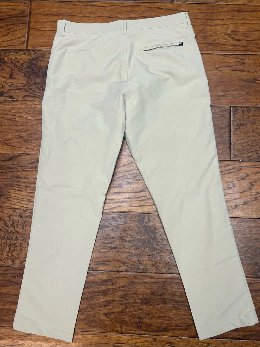 Banana Republic men's flat front khaki performance tech chino pants